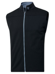 FootJoy Ottoman Full Zip Vest - Black