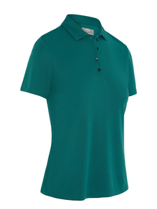 Callaway Women's Tournament Short Sleeve Polo - Atlantic Deep