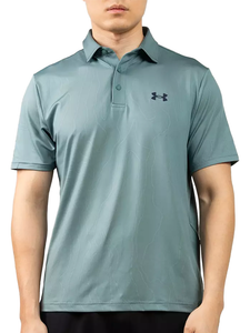 Under Armour Playoff 3.0 Printed Polo - Jasper Blue/Midnight Navy