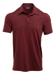 SEVE Gator Polo - Burgundy