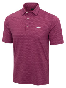 Greg Norman ML75 Stretch Driver Ball Polo - Deep Mauve