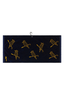 Walker Golf Things Kooka Icon Towel - Navy/Honey