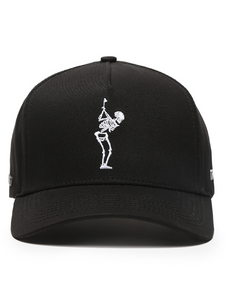 TRUE Linkswear Dead Golfer Twill Snapback Cap - Black