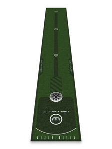 WellPutt Essential 8ft Putting Mat - Green