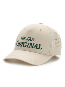 Original Penguin Be an Original Perf Cap - Silver Birch