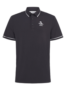 Original Penguin Heritage Oversized Pete Golf Polo - Caviar