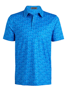 G/FORE Aye Poppy Tech Jersey Polo - Lisbon