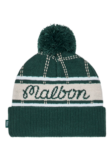 Malbon Holden Pom Beanie - Hunter Green