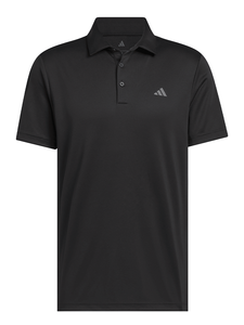 adidas Performance Solid Polo Shirt - Black