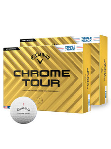 Callaway Chrome Tour Triple Track Golf Balls - 2 Dozen