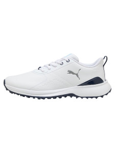 Puma FUSION Grip 6 Evo Golf Shoes - Puma White/Puma Silver