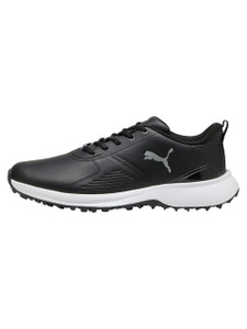 Puma FUSION Grip 6 Evo Golf Shoes - Puma Black/Puma Silver