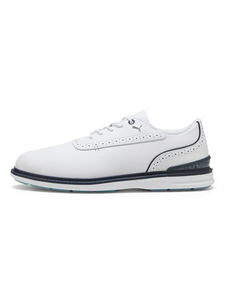 Puma Avant 2.0 Wide Golf Shoes - Puma White/Deep Navy/Spring Blue