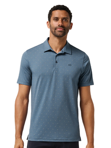 TravisMathew Performance Jersey Wave Polo - Bering Sea