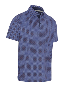 Callaway Golf Club Print Polo - Peacoat