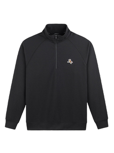 Walker Golf Things Par-Tec Quarter Zip Fleece - Black