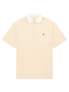 Walker Golf Things Members Polo - Sandstone
