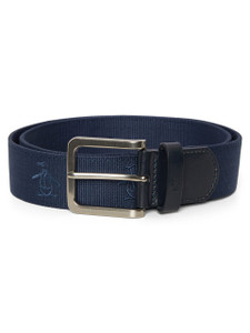 Original Penguin Pete In Motion Golf Belt - Black Iris