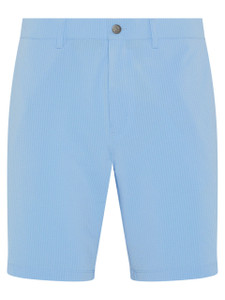 Original Penguin Flat Front 9" Seersucker Short - Baby Blue Jay