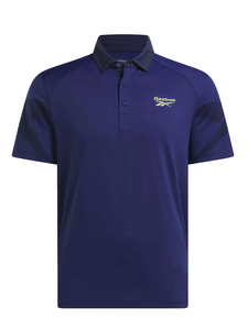 Reebok Vector Sleeve Polo Shirt - Vector Navy/Midnight Blue