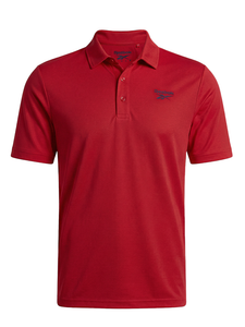Reebok Chevron Back Polo Shirt - Vector Navy/Vector Red