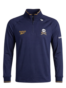 Reebok 'Crushers' Performance 1/4-Zip - Vector Navy