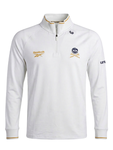 Reebok 'Crushers' Performance 1/4-Zip - Chalk