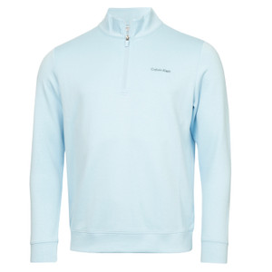 Calvin Klein Northfield Half Zip - Air Blue