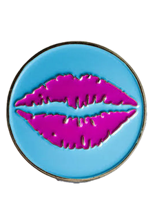 Redback Sport Ball Marker - Pink Lips