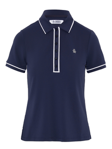 Original Penguin Womens Performance Veronica Polo - Black Iris