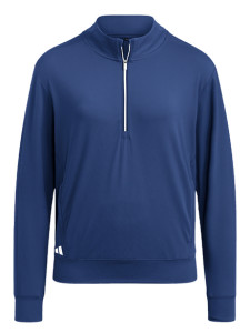 adidas Womens Ultimate365 Quarter-Zip Layering Top - Collegiate Navy