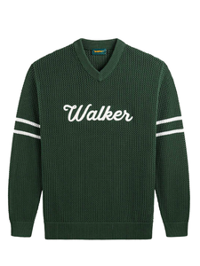 Walker Golf Things Jersey Knit Sweater - Forest