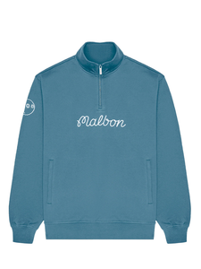Malbon Collegiate Sweatshirt - Aegean Blue