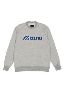 Mizuno x NVG Logo Crew Sweatshirt - Grey