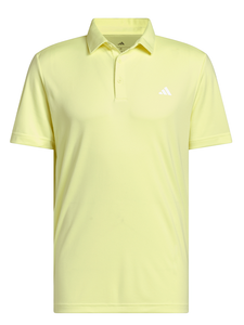 adidas Performance Solid Polo Shirt - Frozen Lemon