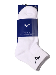 Mizuno 3 Pack Short Golf Sock