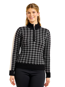 Nivo Womens Sonia Zip Sweater - Black