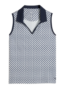 Puma Women's Club Sleeveless Polo Shirt - Deep Navy