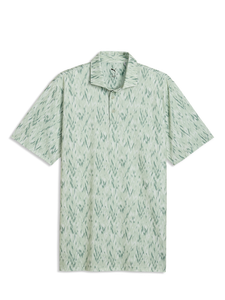 Puma MATTR Northern Lights Polo - Soft Grass