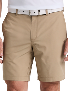 Original Penguin 8" Technical Flat Front Golf Short - Khaki