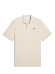 Puma x Arnold Palmer Textured Polo - Alpine Snow