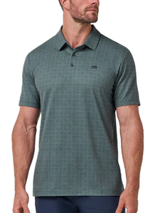 TravisMathew Featherweight Trophy Ready  Polo - Balsam Green