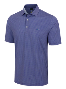 Greg Norman ML75 Stretch Fairway Catch Polo - Medallion Blue