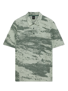 Oakley Digital Bark Polo - Laurel Green