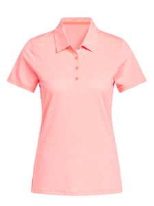 adidas Women's Ottoman Short Sleeve Polo Shirt - Solar Turbo