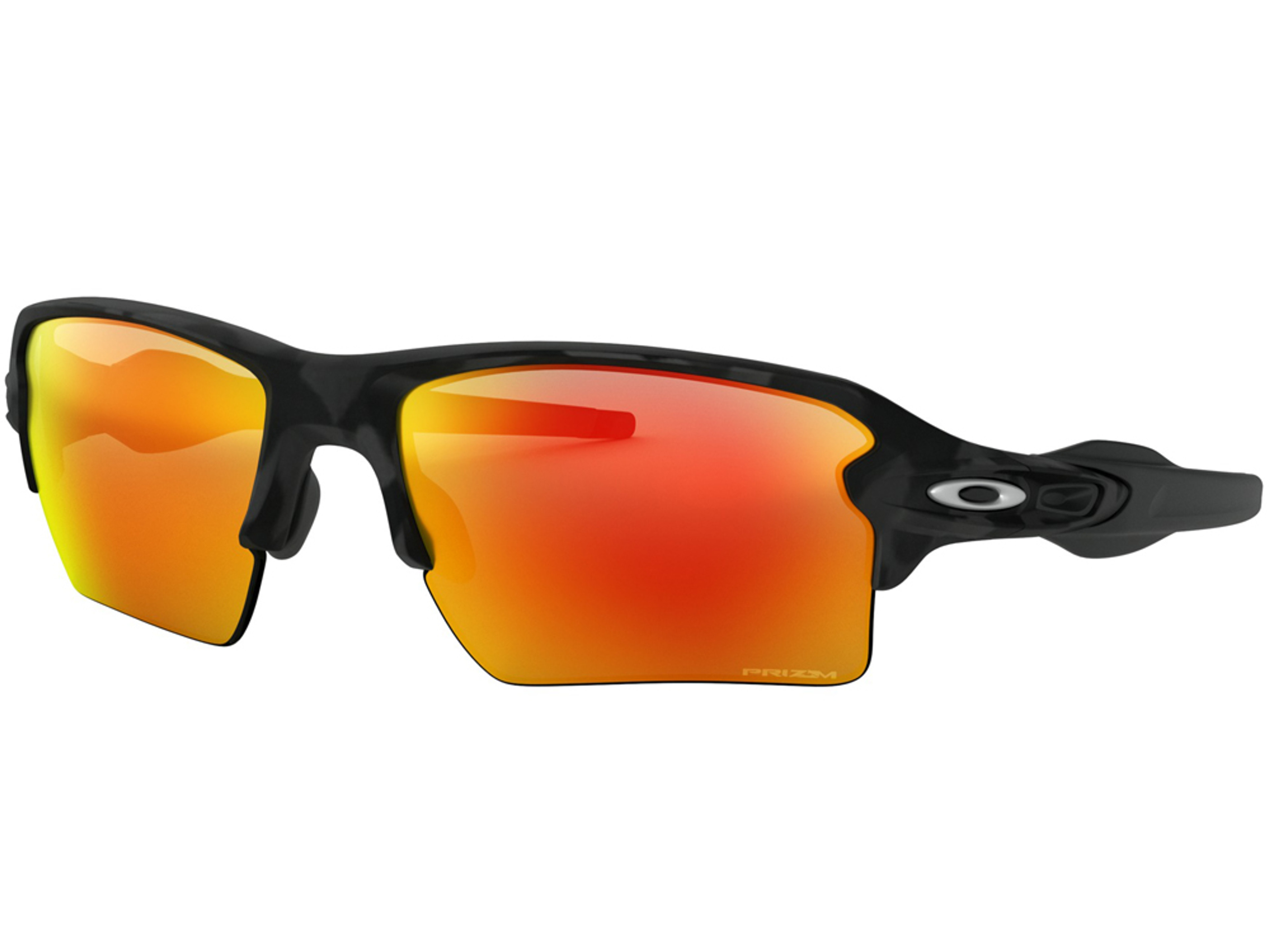 Oakley Flak 2.0 XL Sunglasses - Black Camo w/ Prizm Ruby