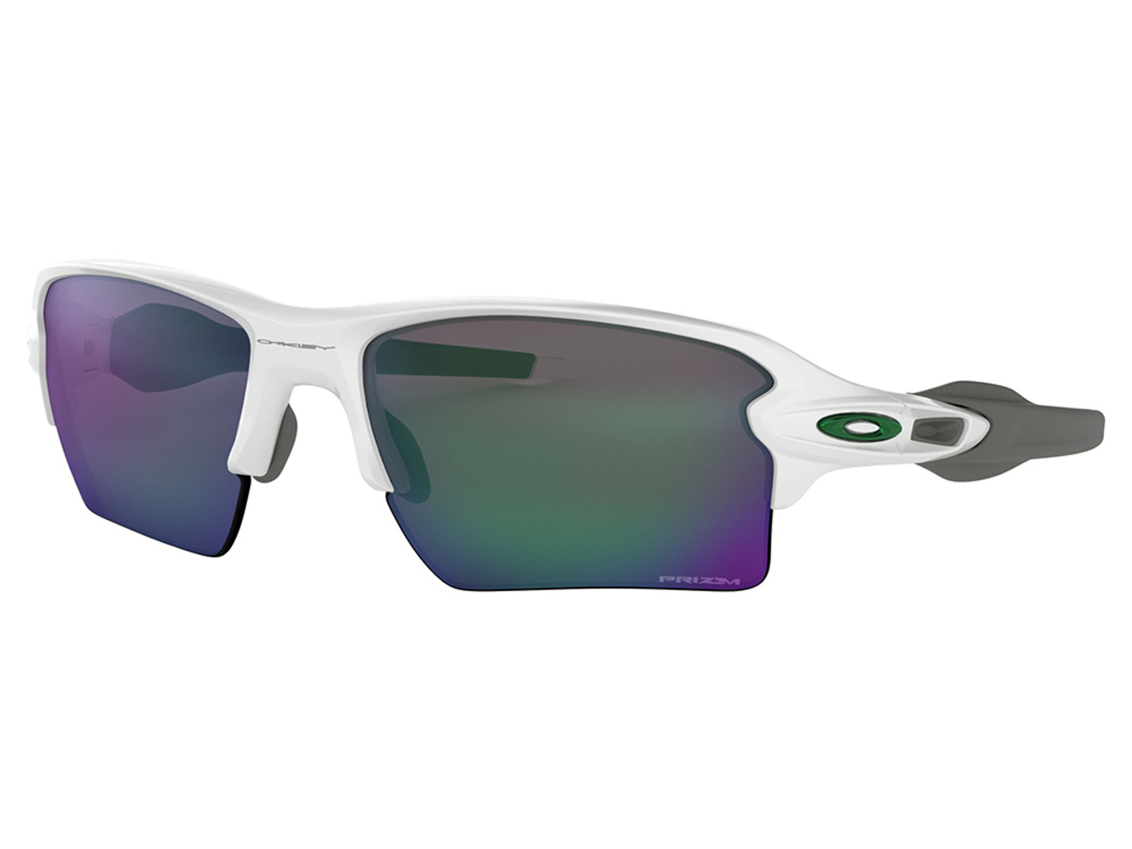 Oakley Flak 2.0 XL Sunglasses - White w/ Prizm Jade