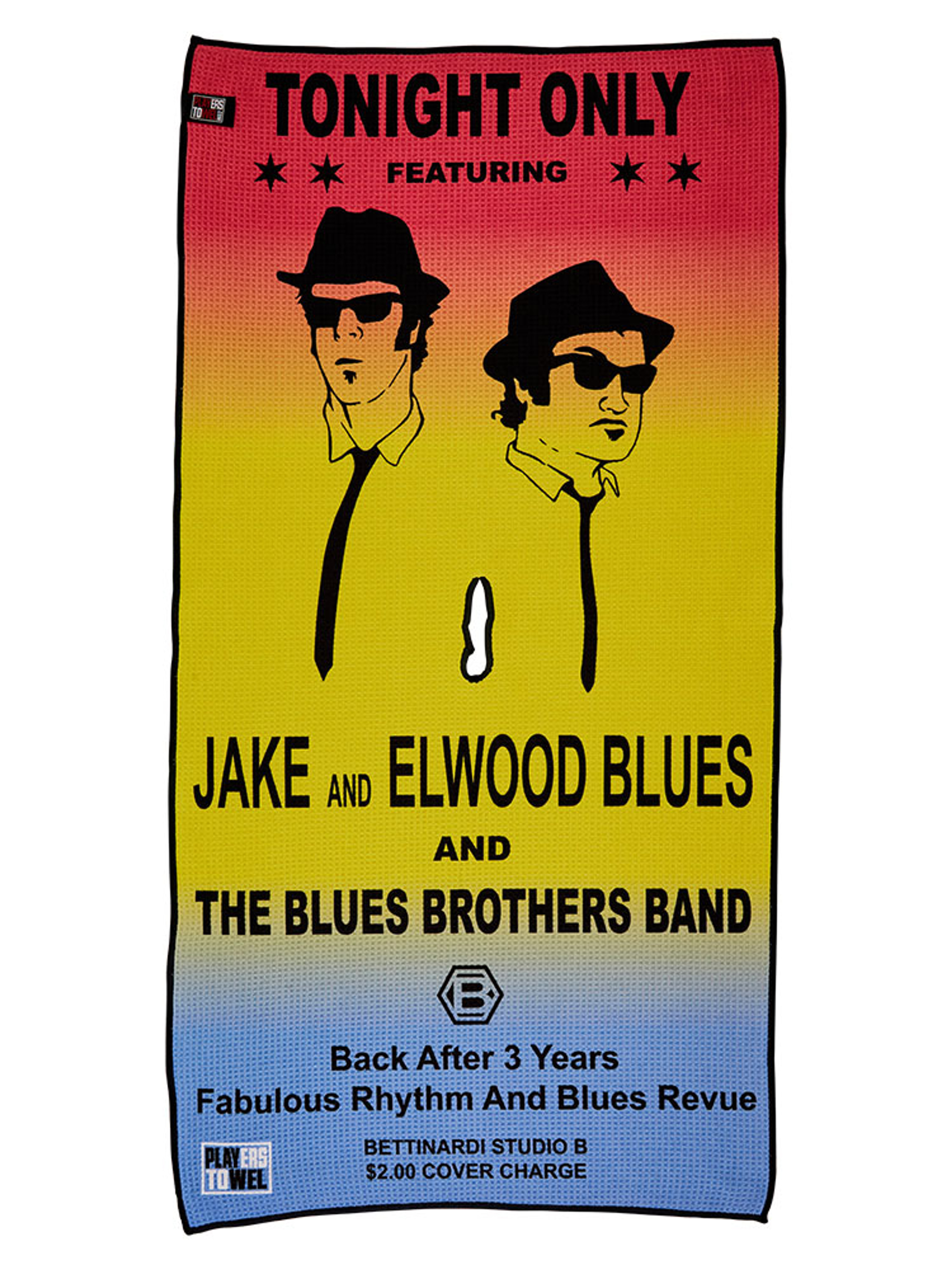 Bettinardi Blues Brothers Players Towel - Multi Colour