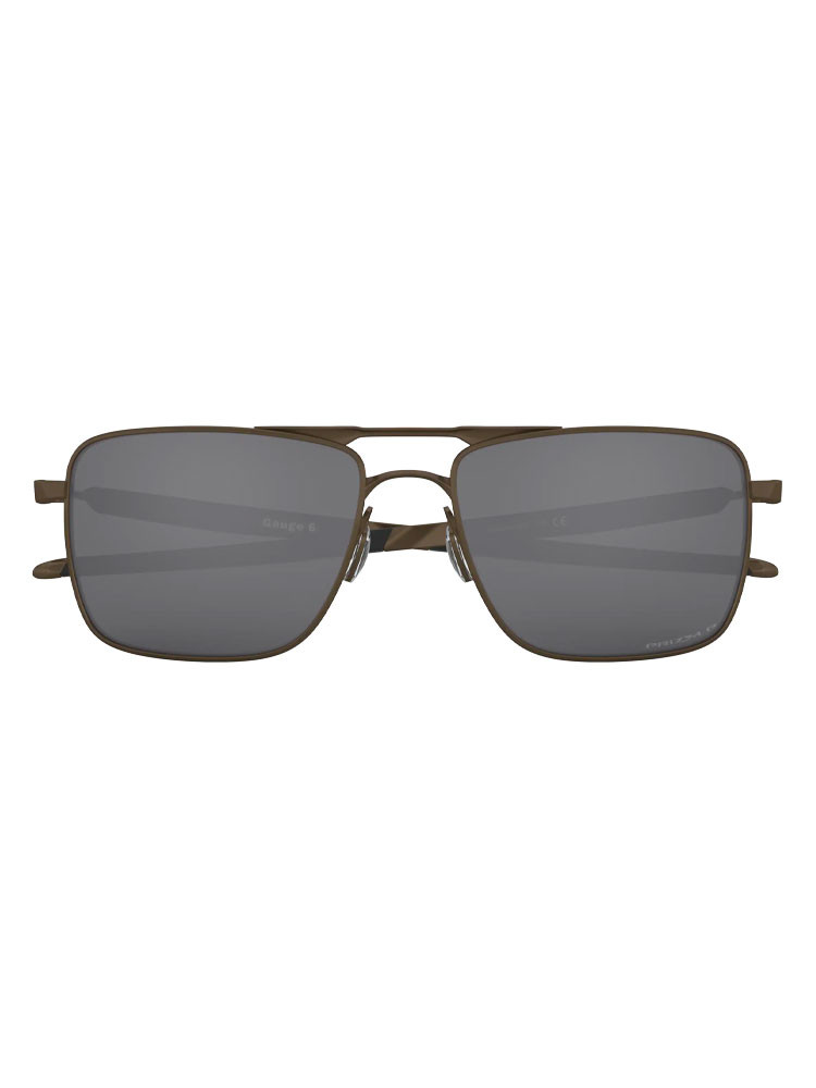 Oakley Gauge 6 Sunglasses - Pewter w/ Prizm Polarised