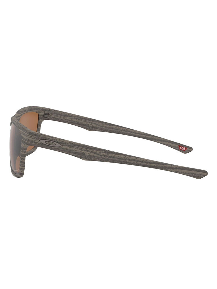 Oakley Holston Sunglasses - Woodgrain w/ Prizm Tungsten Polarised